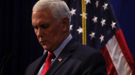 Video thumbnail: PBS NewsHour Classified documents found in Pence's Indiana home