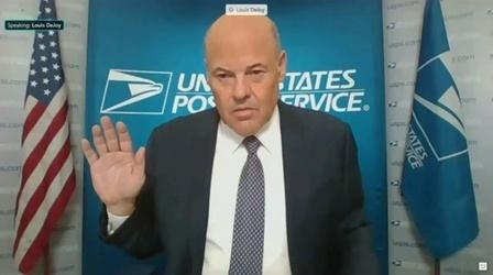 Video thumbnail: PBS NewsHour In testimony, DeJoy denies intent to disrupt mail-in voting