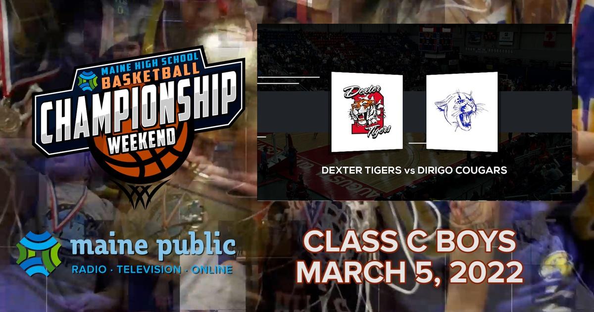 Maine High School Basketball Tournament Dexter vs. Dirigo Boys Class