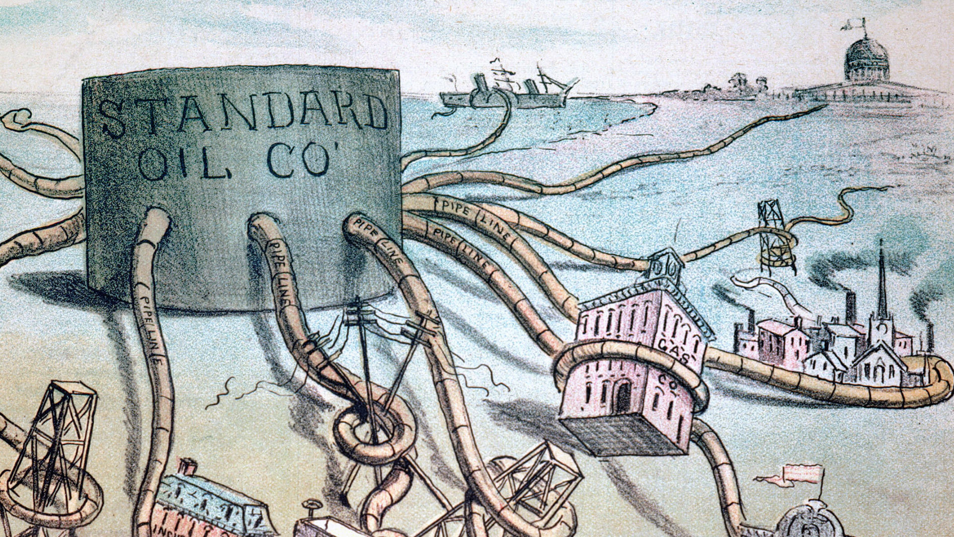 standard oil political cartoon