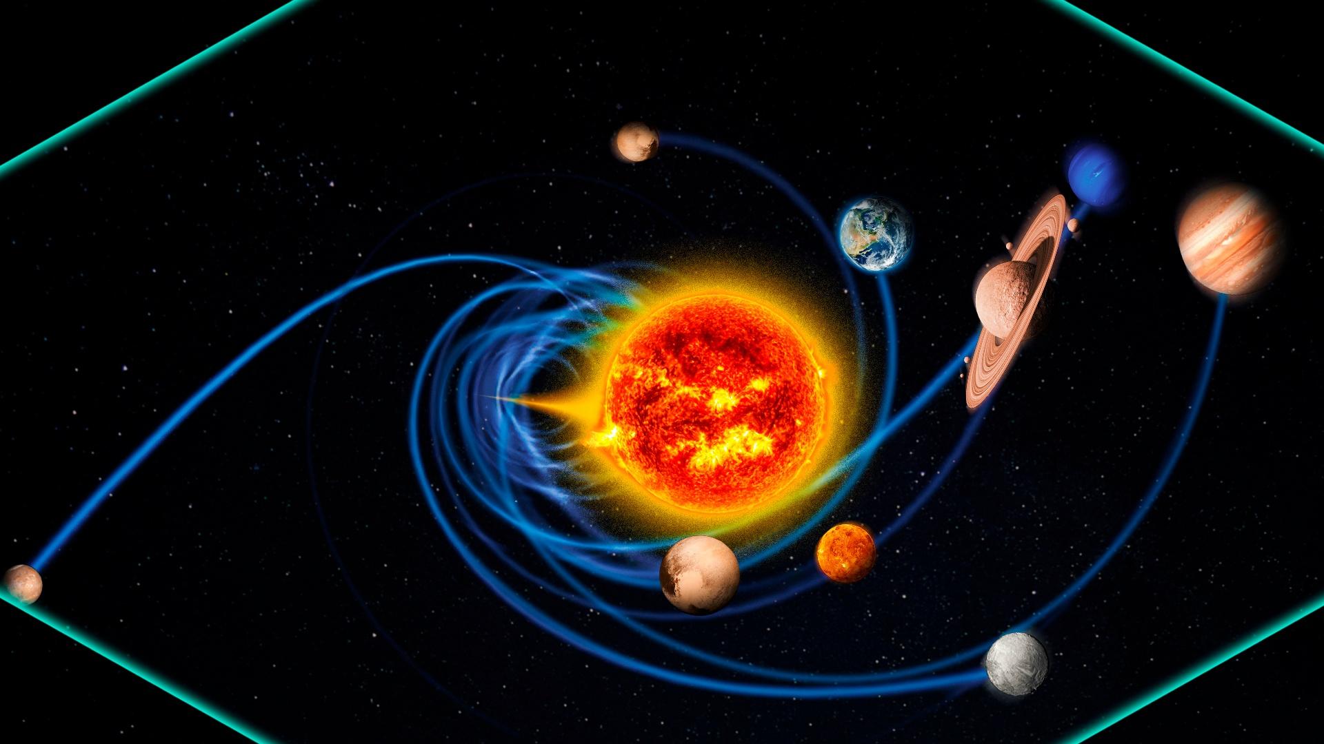 scale solar system rooms