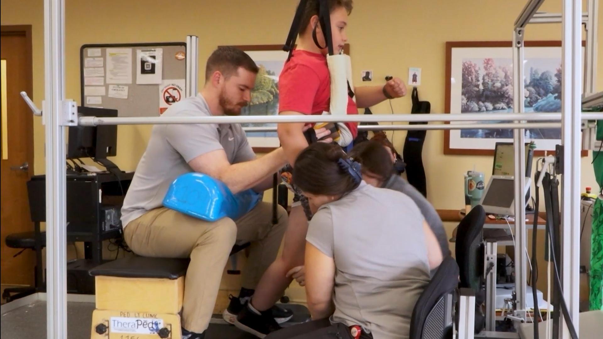 UofL Researchers Help Paralyzed Children Take Steps