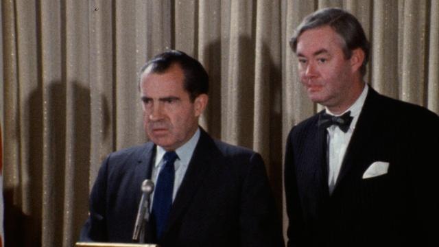 Moynihan on working with Nixon across party lines