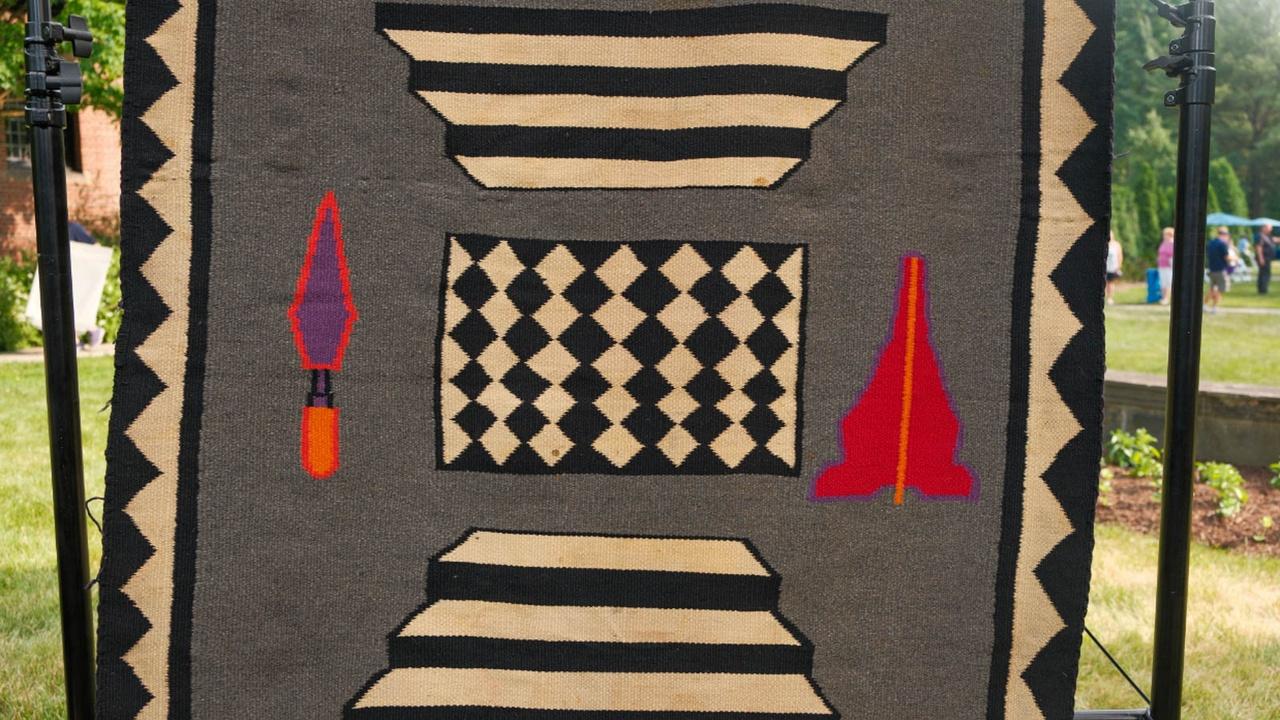 Antiques Roadshow | Appraisal: Navajo Pictorial Masons Weaving, ca. 1930