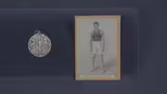 Appraisal: 1912 Stockholm Olympic Medal & Card