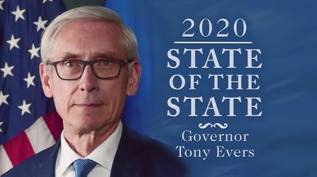 Video thumbnail: PBS Wisconsin Public Affairs 2020 State of the State Address
