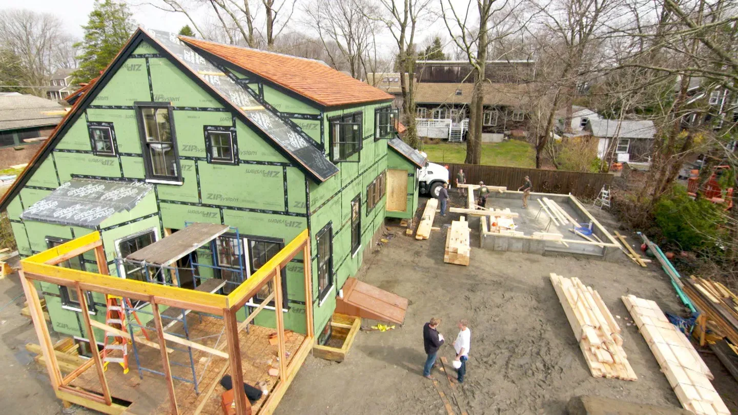 Modern Barn Raising | The Jamestown Net Zero House