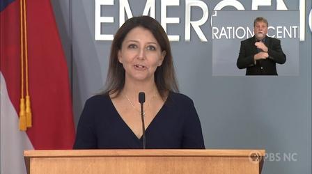 Video thumbnail: NC Emergency Management and Weather 11/10/21: Coronavirus Briefing (Spanish)