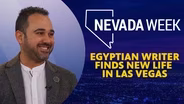 Egyptian writer finds new life in Las Vegas