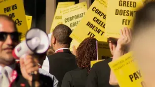 United flight attendants join ‘day of action’ at Newark