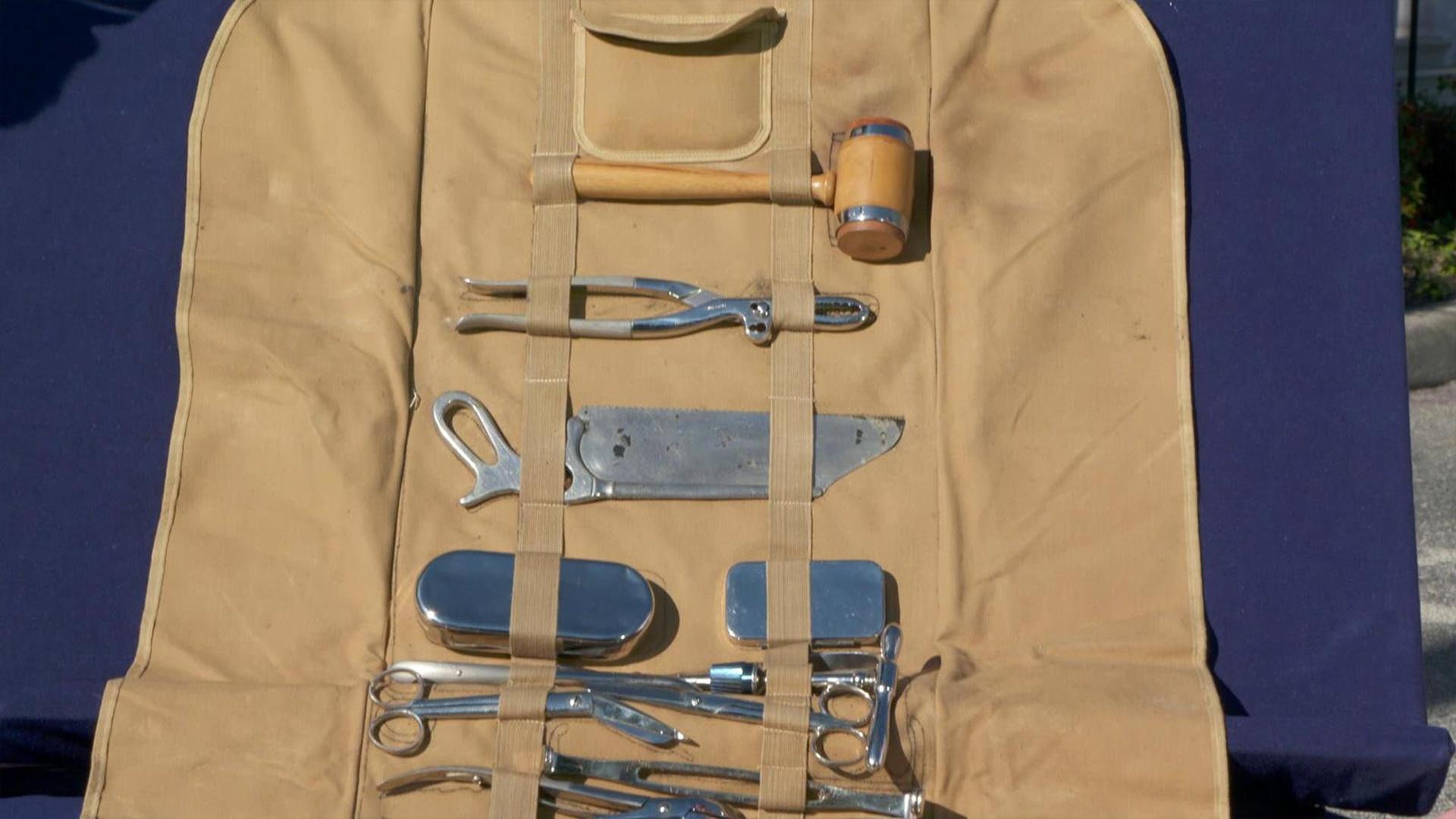 antique surgeon's kit