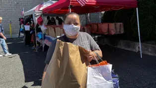 Mercy Center food pantry serves Independence Day feast