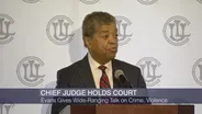 Chief Judge Gives Wide-Ranging Talk on Crime, Violence