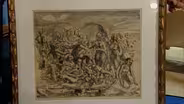 Appraisal: 1940 R. Marsh “Coney Island Beach” Print