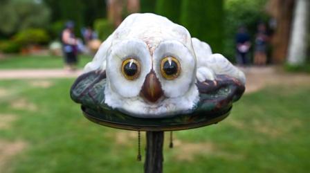 Video thumbnail: Antiques Roadshow Appraisal: Pairpoint Puffy Owl Lamp, ca. 1907