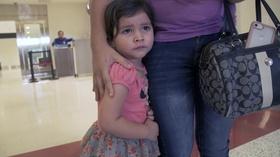 Video thumbnail: PBS NewsHour Relief and worry as toddler Sofi is reunited with family