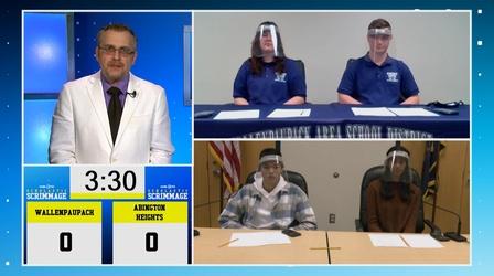 Video thumbnail: Scholastic Scrimmage Wallenpaupack vs. Abington Heights