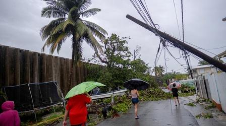 Video thumbnail: PBS NewsHour Calls for reform in Puerto Rico as island left without power
