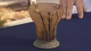 Appraisal: Daum "Winter Scene" Enamel Glass Vase, ca. 1906