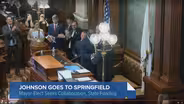 Brandon Johnson Visits Springfield, Receives Mixed Reaction