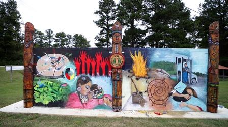 Video thumbnail: Visibly Speaking: NC's Inclusive Public Art Project Black Light Project