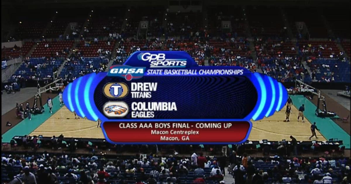 GPB Sports: Basketball | GHSA 3A Boys Final: Columbia vs. Drew | Season 2012