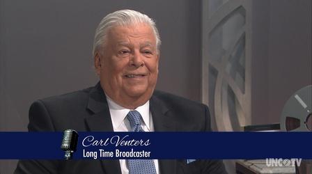 Video thumbnail: NC Broadcast Legends NC Broadcast Legends – Carl Venters