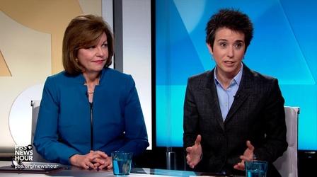 Video thumbnail: PBS NewsHour Amy Walter and Susan Page on Democrats’ midterm messaging