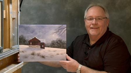 Video thumbnail: Painting with Wilson Bickford Wilson Bickford "Snow Glow" Part 2