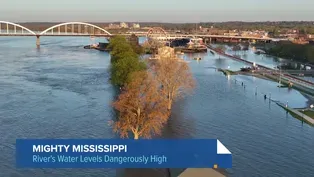Mississippi River Crests in Iowa, Barriers Tested
