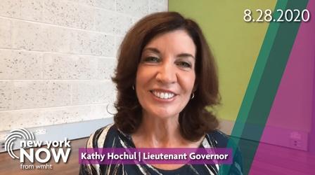 Video thumbnail: New York NOW Lt. Gov. Kathy Hochul on Child Care Crisis