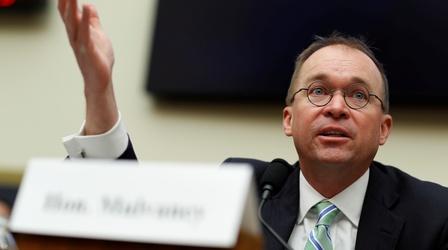 Video thumbnail: PBS NewsHour Warren and Mulvaney face off over consumer protection bureau