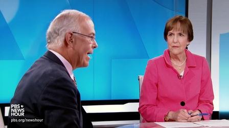 Video thumbnail: PBS NewsHour Brooks and Tumulty on Roe v. Wade and the midterm elections