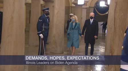 Video thumbnail: Chicago Tonight Advocates Have Big Expectations for Biden Administration