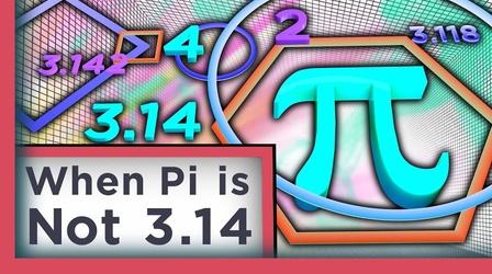 Video thumbnail: Infinite Series When Pi is Not 3.14