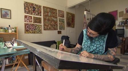 Video thumbnail: Oregon Art Beat Nicole Georges, pet portraits, memoir, 'zines | grades 9-12