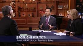 Video thumbnail: Chicago Tonight Spotlight Politics: The Political Fallout of Teachers Strike