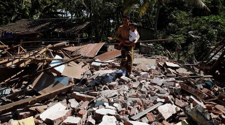 Video thumbnail: PBS NewsHour News Wrap: Thousands desperate for quake aid in Indonesia