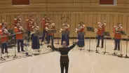 U.S. service members perform 'Feliz Navidad'