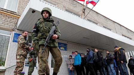 Video thumbnail: PBS NewsHour Ukraine declares emergency amid threat of Russian invasion