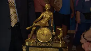 Appraisal: French Figural Clock, ca. 1830