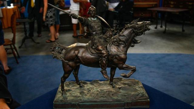 Antiques Roadshow | Appraisal: 1886 Eugene Lanceray Bronze Svyatoslav