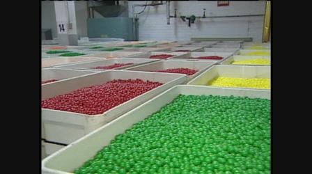 Video thumbnail: From the WTTW Archive Inside the Ferrara Pan Candy Factory