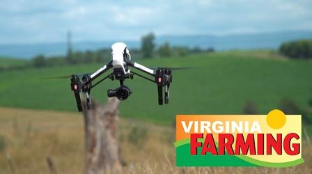 Video thumbnail: Virginia Farming Drones in Agriculture