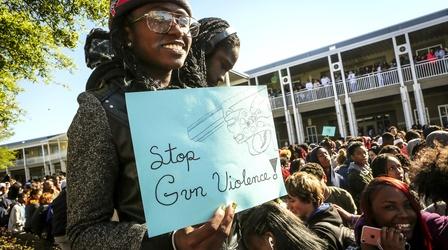 Video thumbnail: PBS NewsHour Thousands stage national school walkout over gun violence