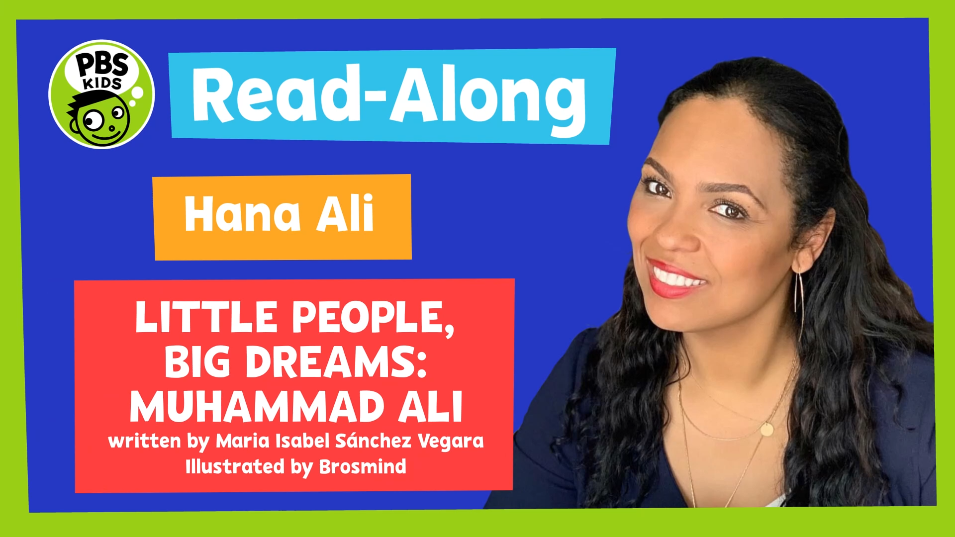 Hana Ali Reads 'Little People, Big Dreams: Muhammad Ali'
