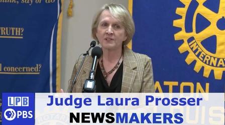Video thumbnail: Newsmakers Judge Laura Prosser | Domestic Violence | 01/25/2023