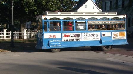 Video thumbnail: North Carolina Weekend New Bern Trolley Tours