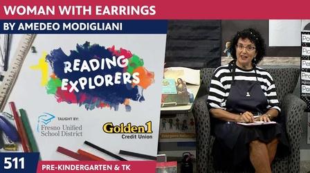 Video thumbnail: Reading Explorers PK-TK-511: Woman With Earrings by Amedeo Modigliani