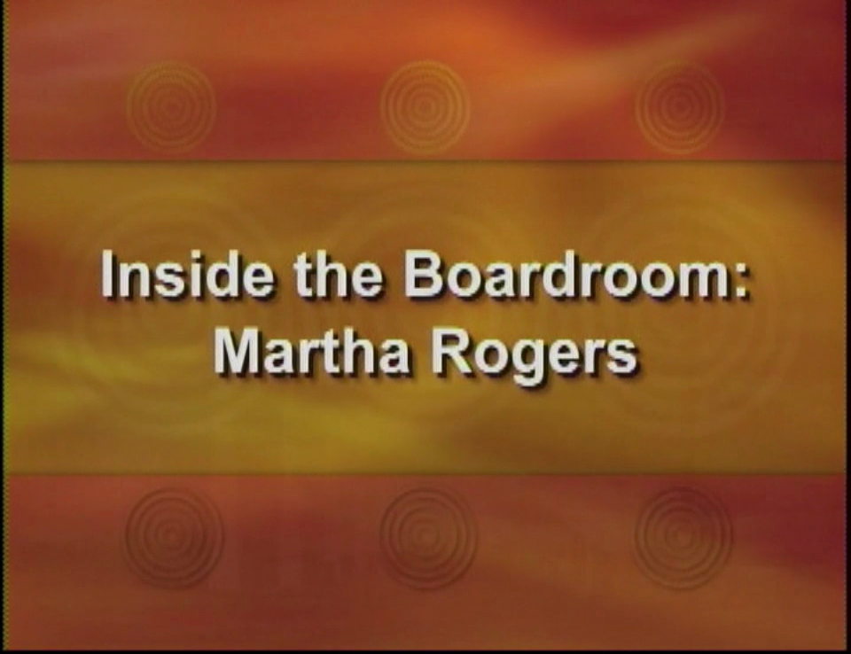 Inside The Boardroom: Martha Rogers